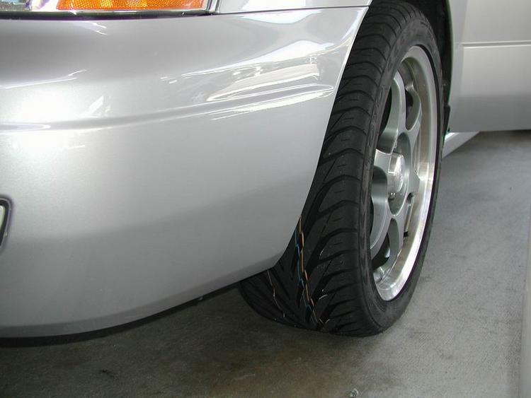 left front angle